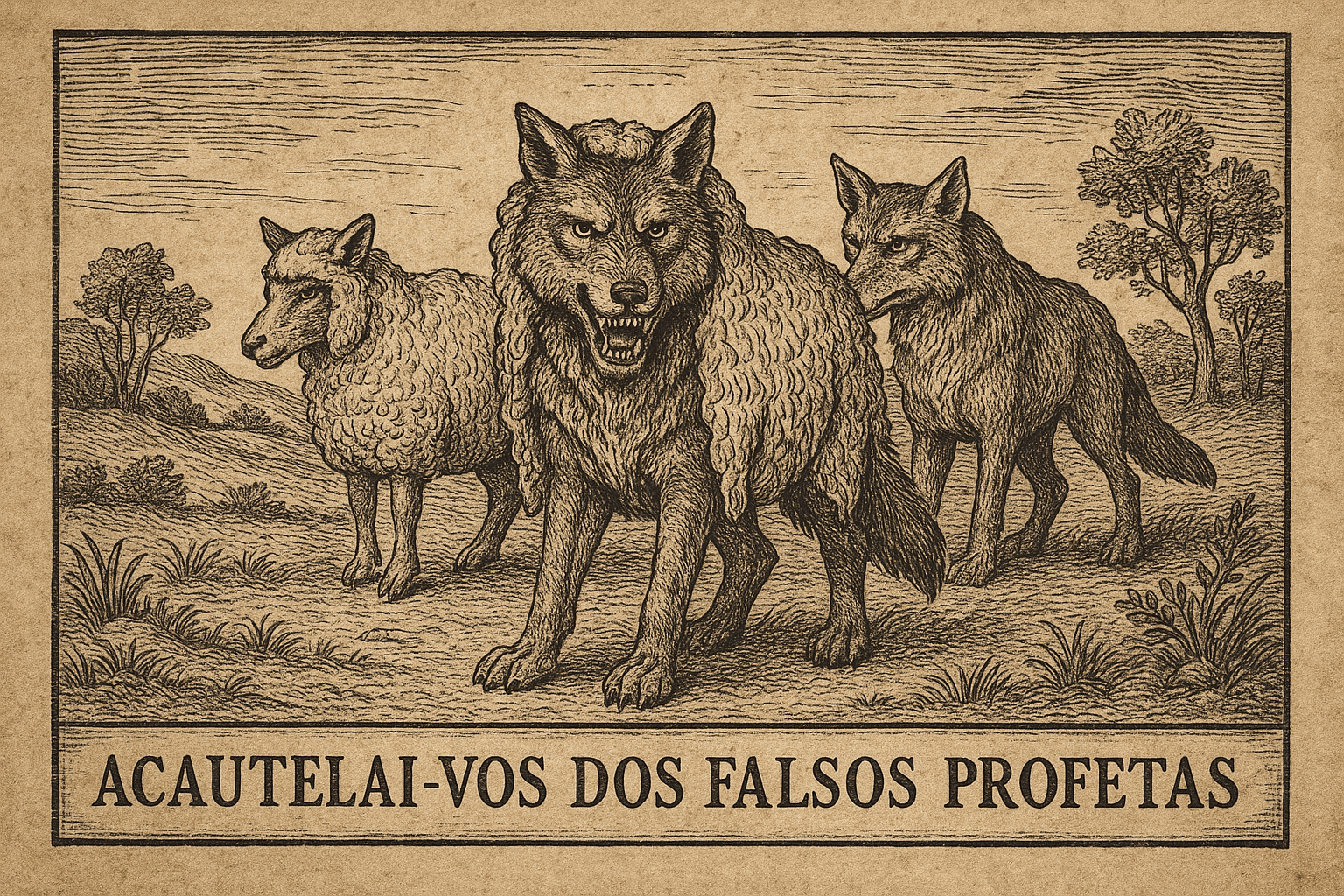 [Sermão] Lobos em pele de ovelha, ou como identificar a falsa santidade